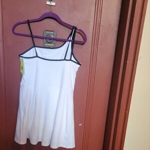 Women's Asymmetrical Active White  One Shoulder Dress By All In Motion SZ XXL